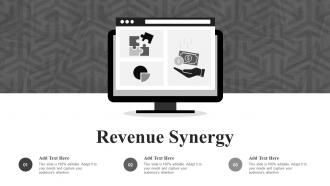 Revenue Synergy Ppt Styles Background Images