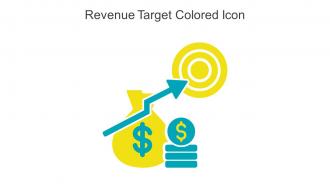 Revenue Target Colored Icon In Powerpoint Pptx Png And Editable Eps Format