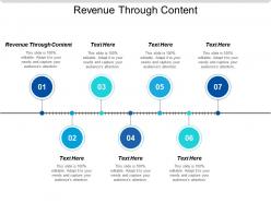 revenue_through_content_ppt_powerpoint_presentation_slides_maker_cpb_Slide01