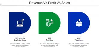 Revenue Vs Profit Vs Sales Ppt Powerpoint Presentation Shapes Cpb