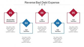 Reverse Bad Debt Expense Ppt Powerpoint Presentation Ideas Smartart Cpb