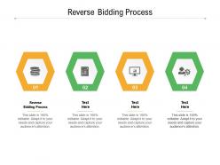 Reverse bidding process ppt powerpoint presentation file slide cpb