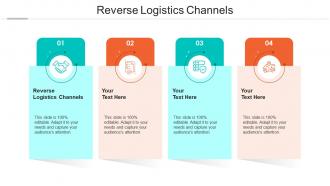 Reverse logistics channels ppt powerpoint presentation show elements cpb