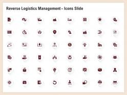 Reverse logistics management icons slide ppt powerpoint inspiration