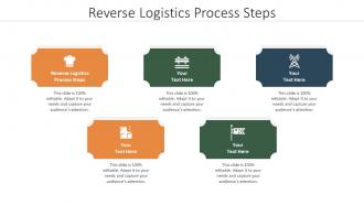 Reverse Logistics Process Steps Ppt Powerpoint Presentation Gallery Deck Cpb