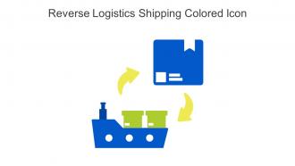 Reverse Logistics Shipping Colored Icon In Powerpoint Pptx Png And Editable Eps Format