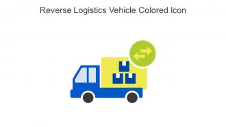 Reverse Logistics Vehicle Colored Icon In Powerpoint Pptx Png And Editable Eps Format
