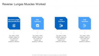 Reverse Lunges Muscles Worked In Powerpoint And Google Slides Cpb