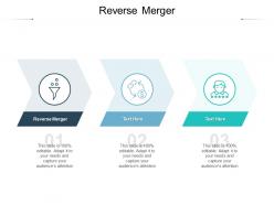 Reverse merger ppt powerpoint presentation outline format cpb