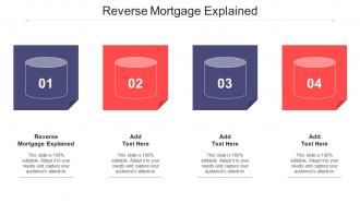 Reverse Mortgage Explained Ppt Powerpoint Presentation Pictures Graphic Tips Cpb