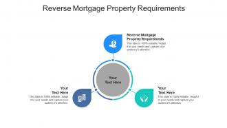 Reverse mortgage property requirements ppt powerpoint presentation outline diagrams cpb