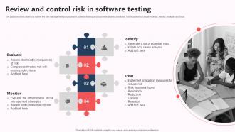 Review And Control Risk In Software Testing