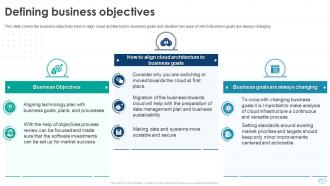 Review Defining Business Objectives Cloud Infrastructure At Scale How To Perform A Cloud Architecture