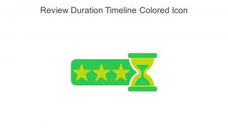 Review Duration Timeline Colored Icon In Powerpoint Pptx Png And Editable Eps Format