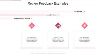 Review Feedback Examples In Powerpoint And Google Slides Cpb