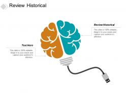 Review historical ppt powerpoint presentation styles layout cpb