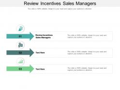 Review incentives sales managers ppt powerpoint presentation inspiration graphic tips cpb