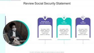 Review Social Security Statement In Powerpoint And Google Slides Cpb