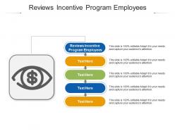 Reviews incentive program employees ppt powerpoint presentation summary background cpb