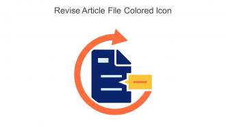 Revise Article File Colored Icon In Powerpoint Pptx Png And Editable Eps Format