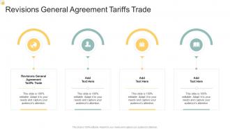 Revisions General Agreement Tariffs Trade In Powerpoint And Google Slides Cpb