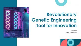 Revolutionary Genetic Engineering Tool For Innovation PPT PowerPoint ST AI