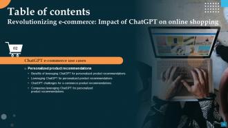 Revolutionizing E Commerce Impact Of ChatGPT On Online Shopping ChatGPT CD Professionally Informative