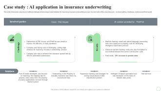 Revolutionizing Finance With AI Trends Case Study AI Application In Insurance Underwriting AI SS V