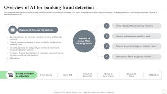 Revolutionizing Finance With AI Trends Overview Of AI For Banking Fraud Detection AI SS V