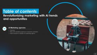 Revolutionizing Marketing With AI Trends And Opportunities AI CD V Graphical