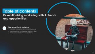 Revolutionizing Marketing With AI Trends And Opportunities AI CD V Image Template