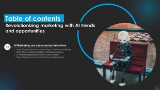 Revolutionizing Marketing With AI Trends And Opportunities AI CD V Ideas Adaptable