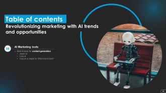 Revolutionizing Marketing With AI Trends And Opportunities AI CD V Content Ready