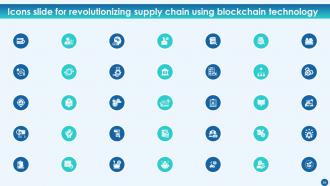 Revolutionizing Supply Chain Using Blockchain Technology BCT CD Aesthatic Template