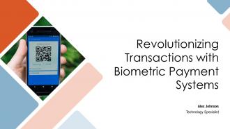 Revolutionizing Transactions With Biometric Payment Systems PPT Slides ST AI