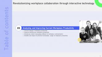 Revolutionizing Workplace Collaboration Through Interactive Technology Powerpoint Presentation Slides Analytical Content Ready