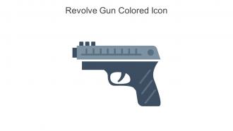 Revolve Gun Colored Icon In Powerpoint Pptx Png And Editable Eps Format