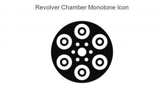 Revolver Chamber Monotone Icon In Powerpoint Pptx Png And Editable Eps Format