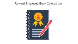 Reward Employee Book Colored Icon In Powerpoint Pptx Png And Editable Eps Format