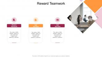 Reward Teamwork In Powerpoint And Google Slides Cpb