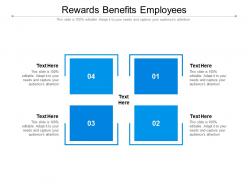 Rewards benefits employees ppt powerpoint presentation professional visual aids cpb