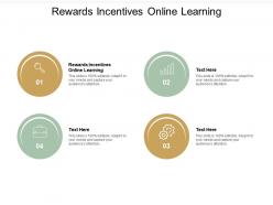 Rewards incentives online learning ppt powerpoint presentation show shapes cpb