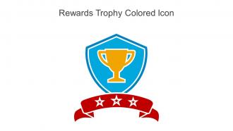 Rewards Trophy Colored Icon In Powerpoint Pptx Png And Editable Eps Format