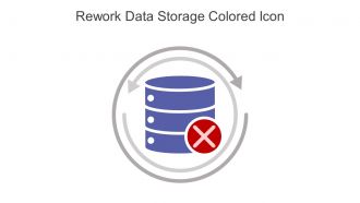 Rework Data Storage Colored Icon In Powerpoint Pptx Png And Editable Eps Format