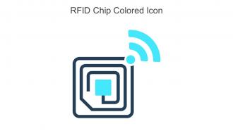 RFID Chip Colored Icon In Powerpoint Pptx Png And Editable Eps Format