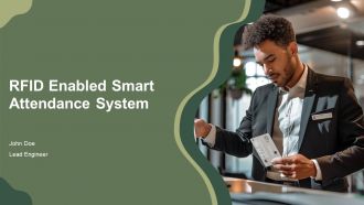RFID Enabled Smart Attendance System PPT Summary AT
