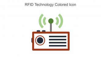 RFID Technology Colored Icon In Powerpoint Pptx Png And Editable Eps Format