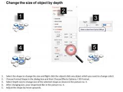 3114475 style circular semi 5 piece powerpoint presentation diagram infographic slide