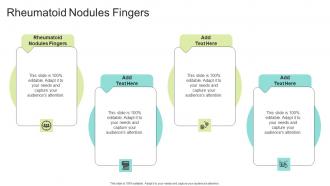 Rheumatoid Nodules Fingers In Powerpoint And Google Slides Cpb