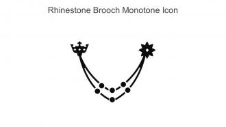 Rhinestone Brooch Monotone Icon In Powerpoint Pptx Png And Editable Eps Format